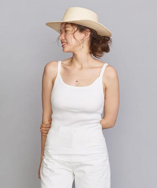 Lepidos（レピドス）の「＜Lepidos＞スクエアネックニットキャミソール ◆（キャミソール・レディース・ホワイト/ブラック/モカ・FREE）」の9枚目の写真