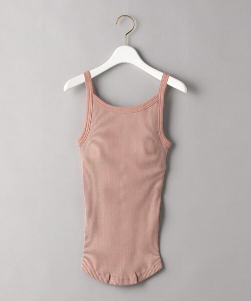 Lepidos（レピドス）の「＜Lepidos＞スクエアネックニットキャミソール ◆（キャミソール・レディース・ホワイト/ブラック/モカ・FREE）」の13枚目の写真