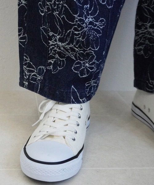 SELECT LEVERY(セレクトリベリー)の「デニムサーカスパンツ(デニムパンツ・レディース・ライトブルー/ネイビー/ブルー/ワンウォッシュ/ストライプ/ブルー系その他・SMALL/MEDIUM/LARGE/X-LARGE)」の19枚目の写真