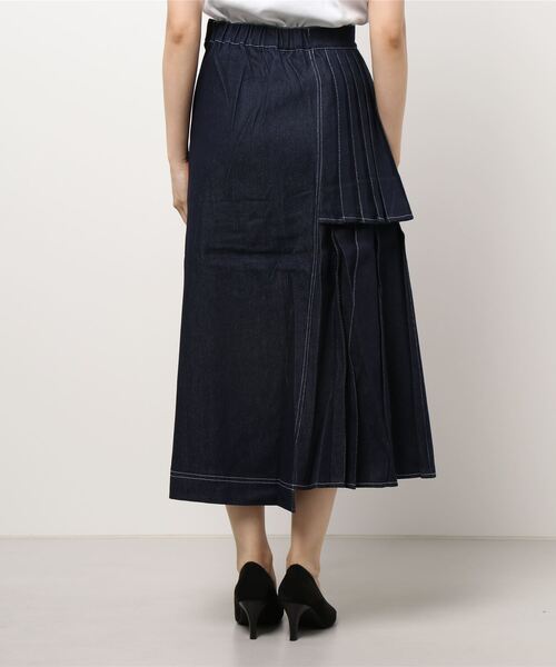 ライチ（ライチ）の「vingtrois/293-54142（スカート・レディース・ブラック/ブルー・FREE）」の6枚目の写真