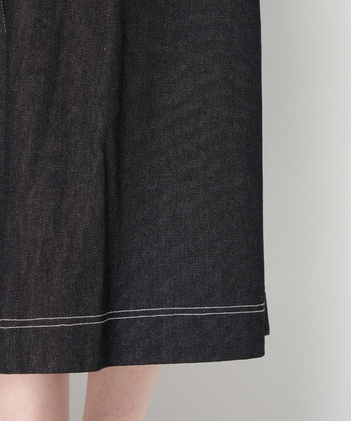 ライチ（ライチ）の「vingtrois/293-54142（スカート・レディース・ブラック/ブルー・FREE）」の4枚目の写真