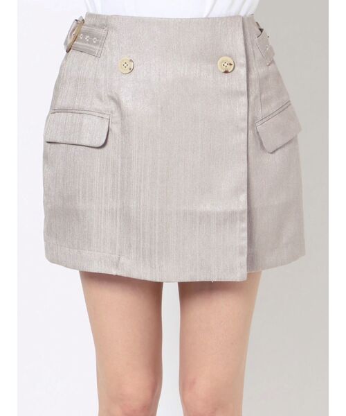 jouetie（ジュエティ）の「ハーフスリーブジャケットライクセットアップ（セットアップ・レディース・アイボリー/ブラック・MEDIUM）」の22枚目の写真