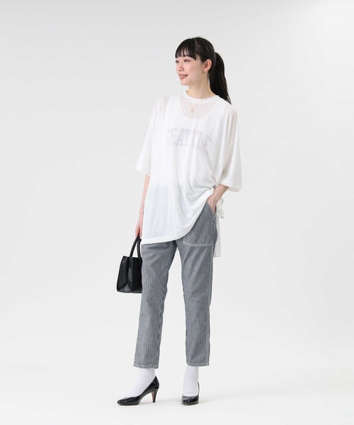 Lee(リー)の「【Lee】イージーパンツ(その他パンツ・レディース・ブルー・M/L)」の5枚目の写真