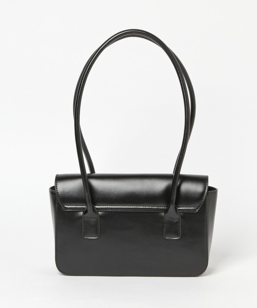 Heather（ヘザー）の「スクエアロングハンドＢＡＧ　959859（ハンドバッグ・レディース・ブラック/アイボリー・ONE SIZE）」の7枚目の写真