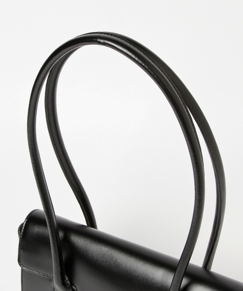 Heather（ヘザー）の「スクエアロングハンドＢＡＧ　959859（ハンドバッグ・レディース・ブラック/アイボリー・ONE SIZE）」の8枚目の写真