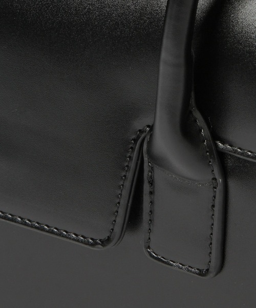 Heather（ヘザー）の「スクエアロングハンドＢＡＧ　959859（ハンドバッグ・レディース・ブラック/アイボリー・ONE SIZE）」の11枚目の写真