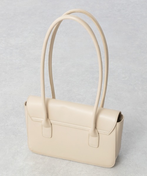 Heather（ヘザー）の「スクエアロングハンドＢＡＧ　959859（ハンドバッグ・レディース・ブラック/アイボリー・ONE SIZE）」の16枚目の写真