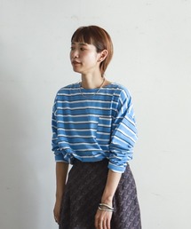 FIL DE FER | マルチボーダー　長袖P/O(Tシャツ/カットソー)