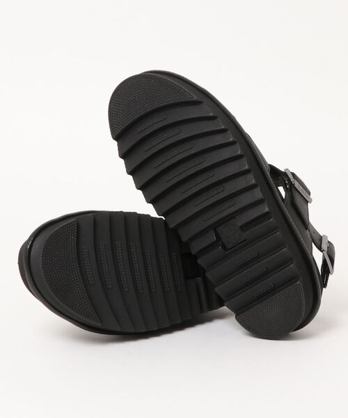 Dr. Martens（ドクターマーチン）の「Dr.Martens （ドクターマーチン） / 厚底 レザーサンダル VOSS II SANDAL 26799001（サンダル・レディース・ブラック・5/6）」の3枚目の写真