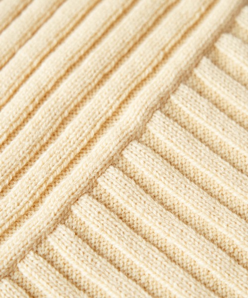 ROPE' PICNIC（ロペピクニック）の「【芳根京子さん別注カラー:ブルー,カラシ】リブ切替プルオーバー（ニット/セーター・レディース・ブラック/キナリ/ブラウン系その他2/カーキ/ラベンダー/ピンク系その他/クリーム/グリーン/ピンク/ブルー/マスタード・38/40）」の20枚目の写真