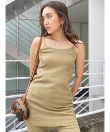 EVRIS | サマーツイードミニワンピース【セットアップ着用可能】(ワンピース)