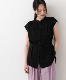 NATURAL BEAUTY BASIC | フレンチスリーブチュニック(シャツ/ブラウス)