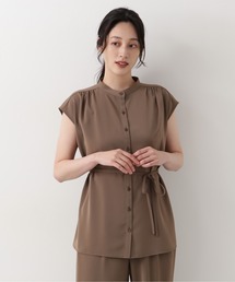 NATURAL BEAUTY BASIC | フレンチスリーブチュニック(シャツ/ブラウス)