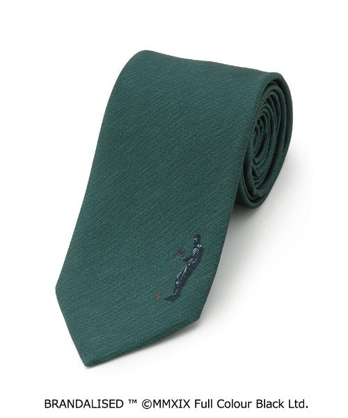 バンクシーのグラフィティ ネクタイ The Hustler グレー グリーン ネクタイ Perfect Suit Factory パーフェクトスーツファクトリー のファッション通販 Zozotown