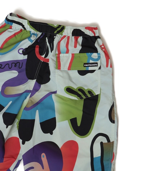 FIRST DOWN（ファーストダウン）の「【Keeenue×FIRST DOWN】グラフィック コジー ショーツ（その他パンツ・メンズ・カラフル・XL/L/M）」の6枚目の写真