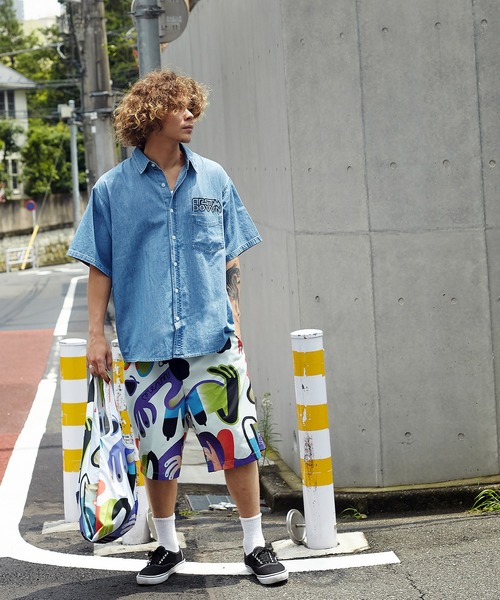 FIRST DOWN（ファーストダウン）の「【Keeenue×FIRST DOWN】グラフィック コジー ショーツ（その他パンツ・メンズ・カラフル・XL/L/M）」の13枚目の写真