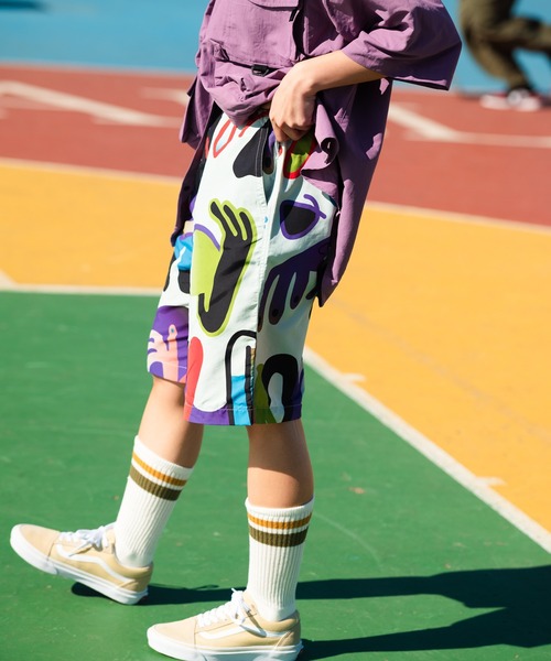 FIRST DOWN（ファーストダウン）の「【Keeenue×FIRST DOWN】グラフィック コジー ショーツ（その他パンツ・メンズ・カラフル・XL/L/M）」の20枚目の写真