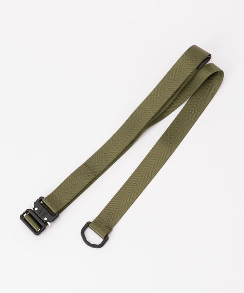 GLOSTER（グロスター）の「【GLOSTER/グロスター】MULTI-PURPOSE BUCKLE BELT ナイロンベルト（ベルト・メンズ・チャコールグレー/ブラック/ベージュ/ライトグリーン/オリーブ/パープル/ピンク/オレンジ・FREE）」の4枚目の写真