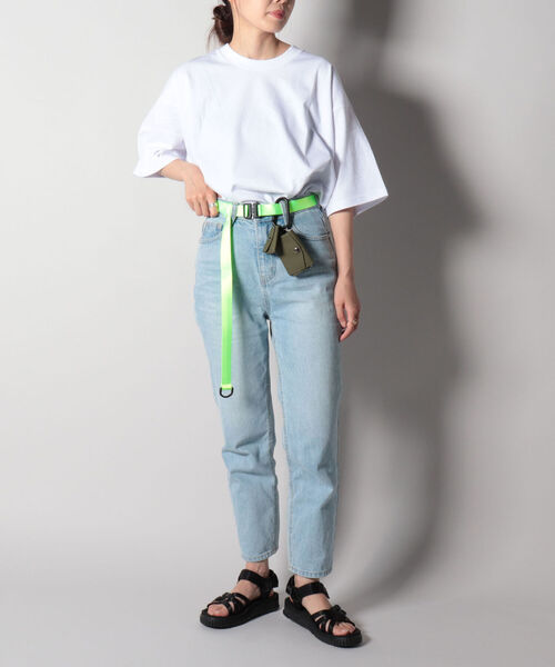 GLOSTER（グロスター）の「【GLOSTER/グロスター】MULTI-PURPOSE BUCKLE BELT ナイロンベルト（ベルト・メンズ・チャコールグレー/ブラック/ベージュ/ライトグリーン/オリーブ/パープル/ピンク/オレンジ・FREE）」の15枚目の写真