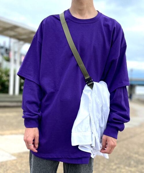 GLOSTER（グロスター）の「【GLOSTER/グロスター】MULTI-PURPOSE BUCKLE BELT ナイロンベルト（ベルト・メンズ・チャコールグレー/ブラック/ベージュ/ライトグリーン/オリーブ/パープル/ピンク/オレンジ・FREE）」の19枚目の写真