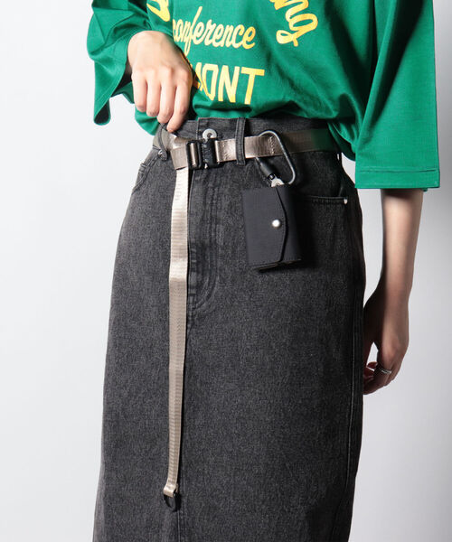 GLOSTER（グロスター）の「【GLOSTER/グロスター】MULTI-PURPOSE BUCKLE BELT ナイロンベルト（ベルト・メンズ・チャコールグレー/ブラック/ベージュ/ライトグリーン/オリーブ/パープル/ピンク/オレンジ・FREE）」の21枚目の写真