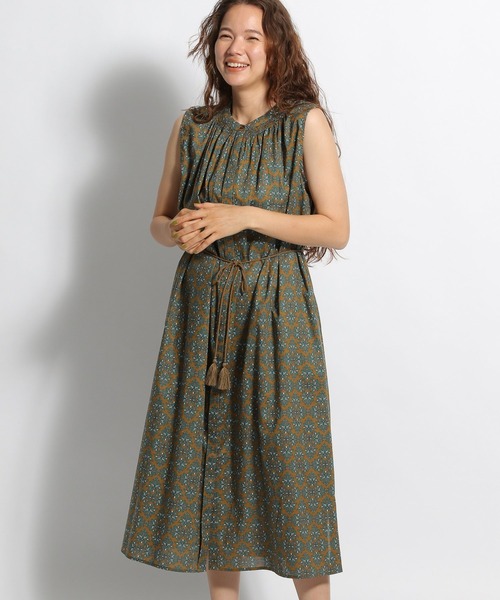 セール プリント切り替え総柄ワンピース ワンピース Niko And ニコアンド のファッション通販 Zozotown