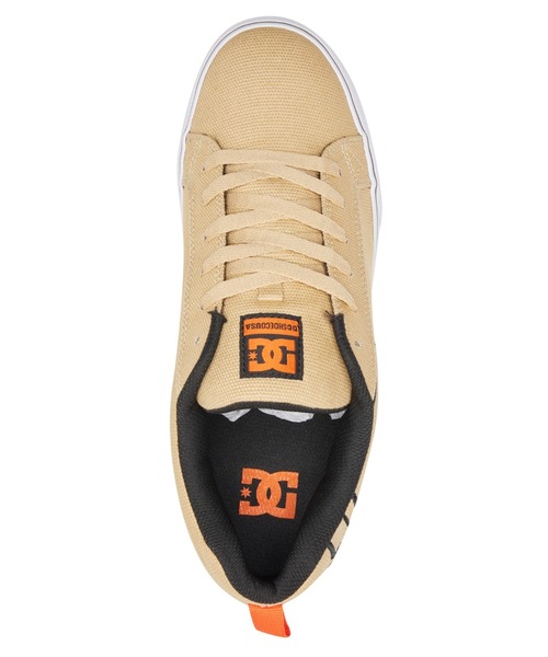 DC SHOES(ディーシーシューズ)の「COURT VULC TX SE/DCスニーカー(スニーカー・メンズ・ベージュ・27.5cm/25.5cm/27cm/28.5cm/26.5cm/26cm/28cm/29cm)」の3枚目の写真