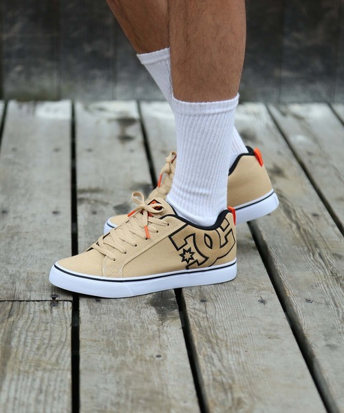 DC SHOES(ディーシーシューズ)の「COURT VULC TX SE/DCスニーカー(スニーカー・メンズ・ベージュ・27.5cm/25.5cm/27cm/28.5cm/26.5cm/26cm/28cm/29cm)」の11枚目の写真
