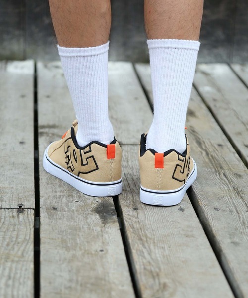 DC SHOES(ディーシーシューズ)の「COURT VULC TX SE/DCスニーカー(スニーカー・メンズ・ベージュ・27.5cm/25.5cm/27cm/28.5cm/26.5cm/26cm/28cm/29cm)」の10枚目の写真