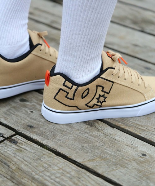 DC SHOES(ディーシーシューズ)の「COURT VULC TX SE/DCスニーカー(スニーカー・メンズ・ベージュ・27.5cm/25.5cm/27cm/28.5cm/26.5cm/26cm/28cm/29cm)」の9枚目の写真
