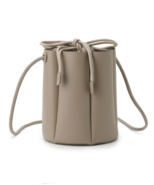 OPAQUE.CLIP（オペークドットクリップ）の「◆カヌレプリーツショルダーバッグ【2WAY】（ショルダーバッグ・レディース・マスタード/オフホワイト/ベージュ・00）」の13枚目の写真