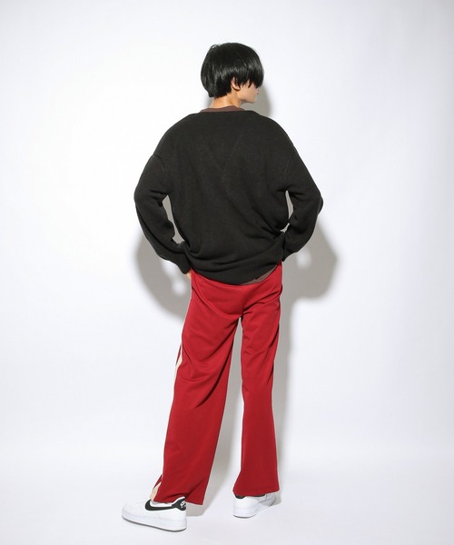 PBLIM（ページボーイリム）の「【PAGEBOYLIM】Vニットカラーカーデ（カーディガン/ボレロ・レディース・ブラック/パープル/レッド/ホワイト系その他・MEDIUM/LARGE）」の15枚目の写真