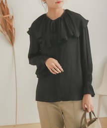 SENSE OF PLACE by URBAN RESEARCH | フリルカラーブラウス(シャツ/ブラウス)