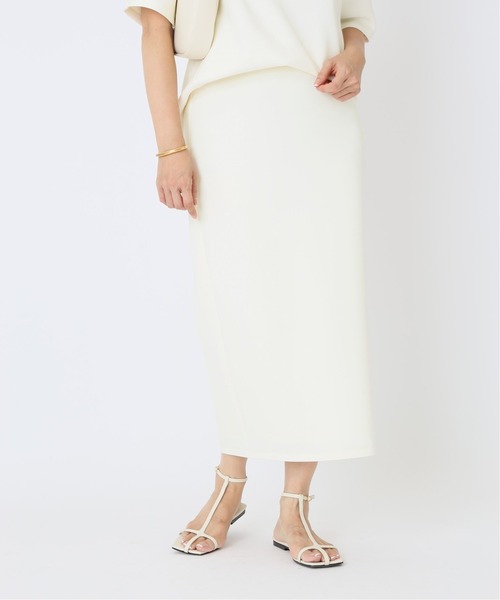 Deuxieme Classe（ドゥーズィエムクラス）の「Scuba Knit スカート（スカート・レディース・ブラック/ホワイト・36/38）」の8枚目の写真