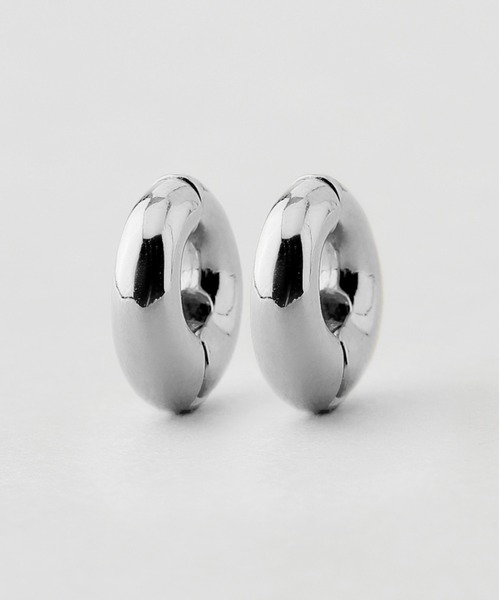 ANEMONE（アネモネ）の「メタルフープイヤリング（イヤリング・レディース・シルバー/ゴールド・FREE）」の4枚目の写真