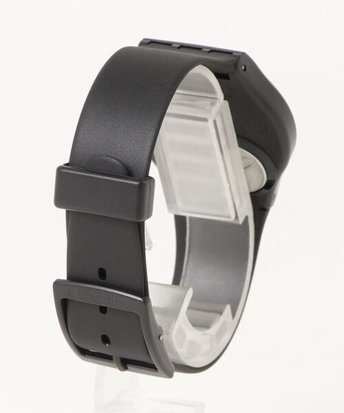 SWATCH（スウォッチ）の「ONCE AGAIN（アナログ腕時計・レディース・ブラック・FREE）」の2枚目の写真