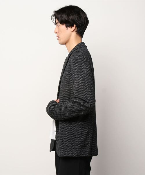 HYDROGEN(ハイドロゲン)の「《HYDROGEN/ハイドロゲン》ジャケット/JACKET(テーラードジャケット・メンズ・ブラック系その他・56/46/48/52/54/44/50)」の2枚目の写真