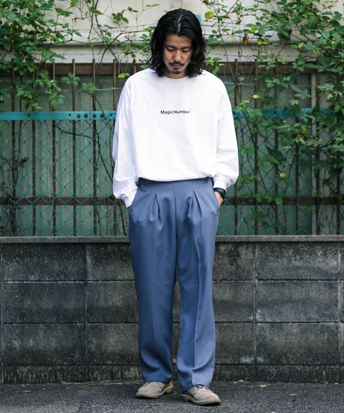 URBAN RESEARCH Sonny Label（アーバンリサーチサニーレーベル）の「クイックドライ/イージーケアデイリーパンツ（その他パンツ・メンズ・チャコールグレー/ブルー/アイボリー・MEDIUM/LARGE）」の5枚目の写真