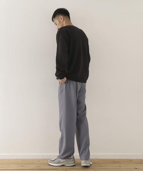 URBAN RESEARCH Sonny Label（アーバンリサーチサニーレーベル）の「クイックドライ/イージーケアデイリーパンツ（その他パンツ・メンズ・チャコールグレー/ブルー/アイボリー・MEDIUM/LARGE）」の10枚目の写真