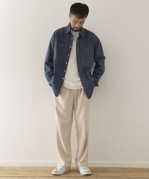 URBAN RESEARCH Sonny Label（アーバンリサーチサニーレーベル）の「クイックドライ/イージーケアデイリーパンツ（その他パンツ・メンズ・チャコールグレー/ブルー/アイボリー・MEDIUM/LARGE）」の17枚目の写真
