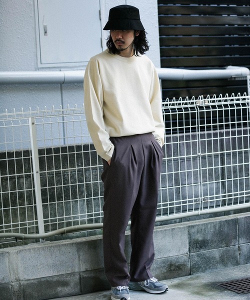URBAN RESEARCH Sonny Label（アーバンリサーチサニーレーベル）の「クイックドライ/イージーケアデイリーパンツ（その他パンツ・メンズ・チャコールグレー/ブルー/アイボリー・MEDIUM/LARGE）」の18枚目の写真