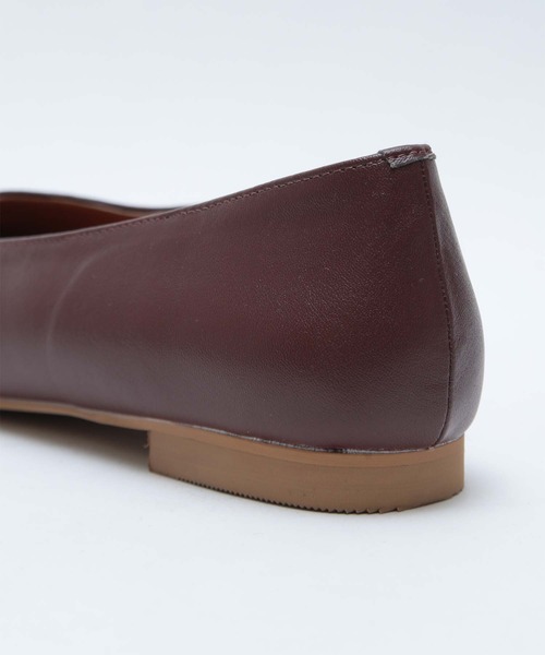 titivate（ティティベイト）の「ﾜｲﾄﾞｽｸｴｱﾄｩﾌﾗｯﾄﾊﾟﾝﾌﾟｽ（パンプス・レディース・イエロー/ブラウン/オリーブ/ブラック・S/M/L/LL）」の12枚目の写真