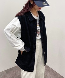 デニムベスト【ZOZOTOWN限定アイテム】