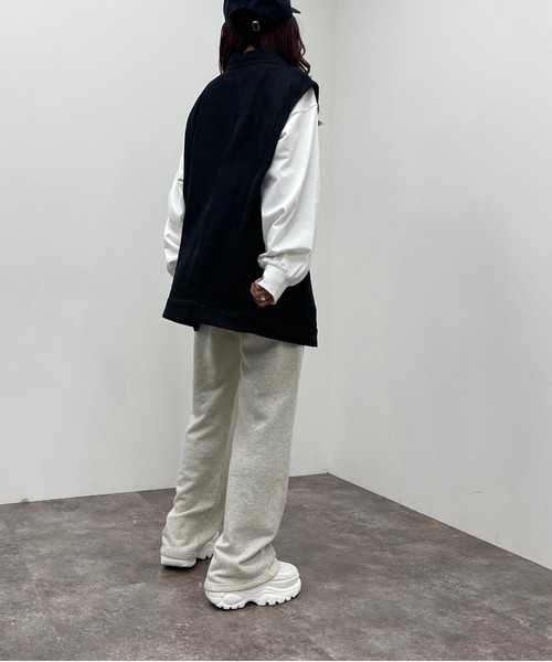 apres jour mignon（アプレジュールミニョン）の「デニムベスト【ZOZOTOWN限定アイテム】（ベスト・レディース・ダークブルー/ブラック・X-LARGE/フリー）」の9枚目の写真