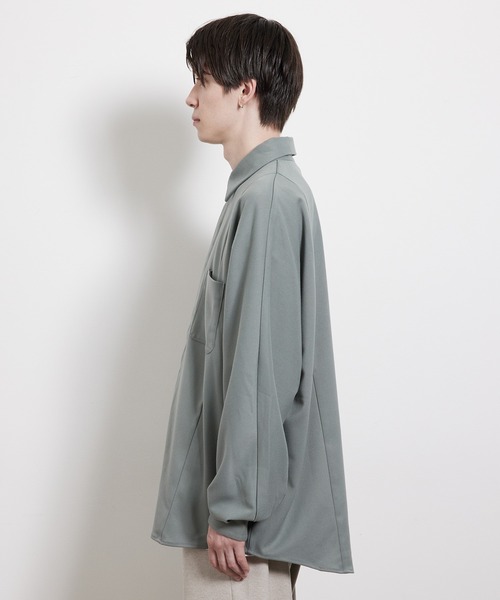 JUNRED(ジュンレッド)の「ストレッチソフトビエラドルマンシャツ(シャツ/ブラウス・メンズ・オフホワイト/グレー系その他/ブラウン系その他2・S/M/L)」の15枚目の写真