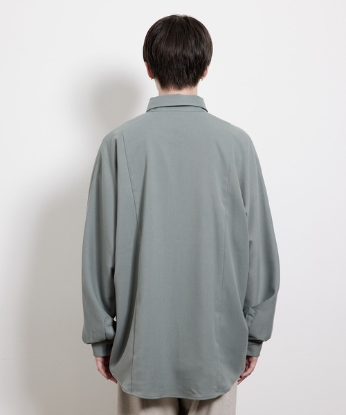 JUNRED(ジュンレッド)の「ストレッチソフトビエラドルマンシャツ(シャツ/ブラウス・メンズ・オフホワイト/グレー系その他/ブラウン系その他2・S/M/L)」の19枚目の写真