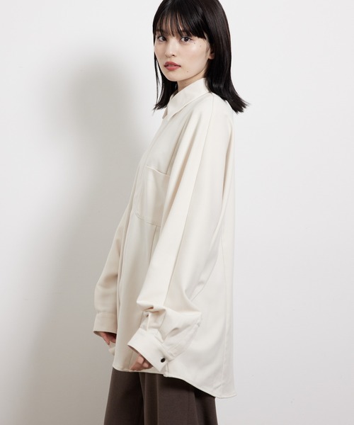 JUNRED(ジュンレッド)の「ストレッチソフトビエラドルマンシャツ(シャツ/ブラウス・メンズ・オフホワイト/グレー系その他/ブラウン系その他2・S/M/L)」の20枚目の写真