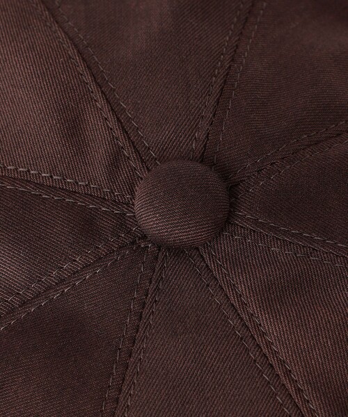 LOVELESS（ラブレス）の「レッドブラウンキャスケット（キャスケット・レディース・ワイン・FREE）」の2枚目の写真