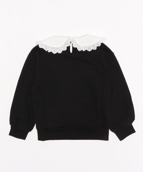 PINKHUNT（ピンクハント）の「PINKHUNT ビッグカラートレーナー 5962K #IG（スウェット・キッズ・ベージュ/ホワイト/ブラック・150cm/130cm/140cm/160cm/120cm）」の4枚目の写真