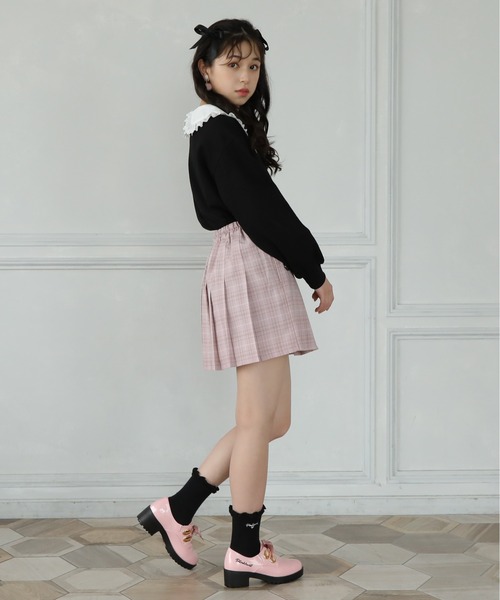 PINKHUNT（ピンクハント）の「PINKHUNT ビッグカラートレーナー 5962K #IG（スウェット・キッズ・ベージュ/ホワイト/ブラック・150cm/130cm/140cm/160cm/120cm）」の10枚目の写真